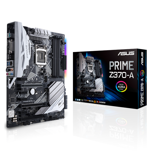 ASUS PRIME Z370-A ATX Motherboard for Intel LGA1151 CPUs